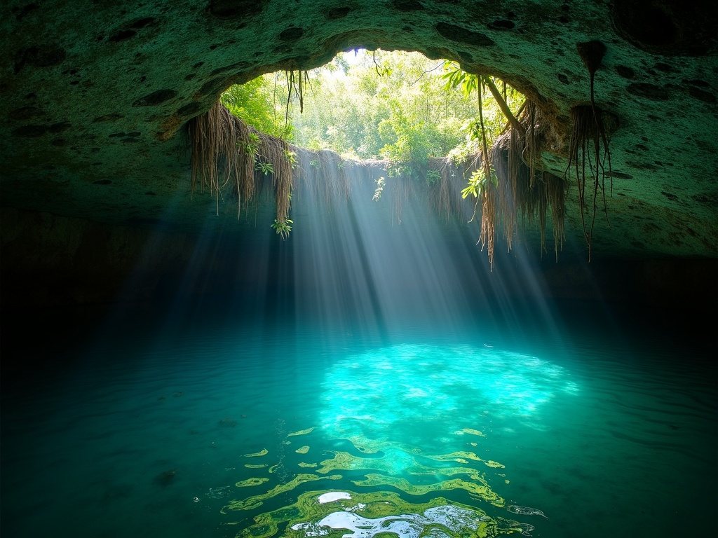Cenote, Tulum Mexico